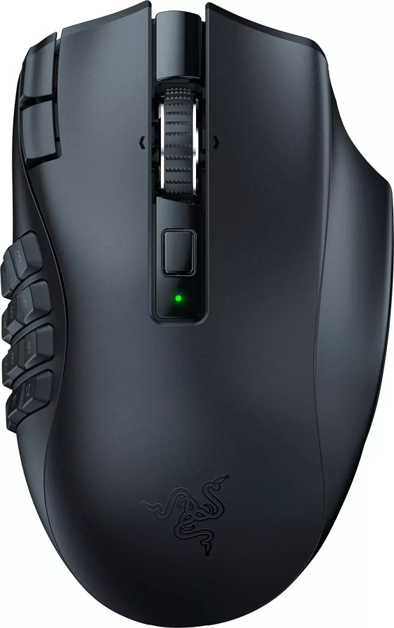 Mouse fara fir Razer Naga V2 HyperSpeed (RZ0103600100R3G1) Negru / Optic / Negru photo 1 Mouse fara fir Razer Naga V2 HyperSpeed (RZ0103600100R3G1) Negru / Optic / Negru photo 1