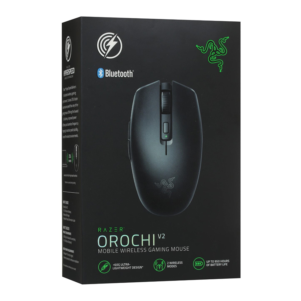 Беспроводная мышь Razer Orochi V2 Черный / Оптическая / Черный photo 7