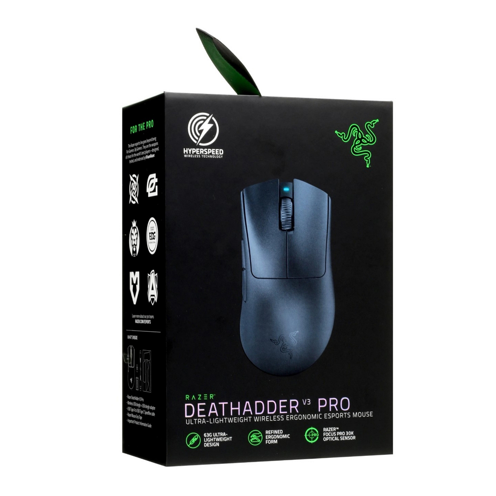 Mouse fara fir Razer DeathAdder V3 Pro (RZ0104630100R3G1) Negru / Optic / Negru photo 7