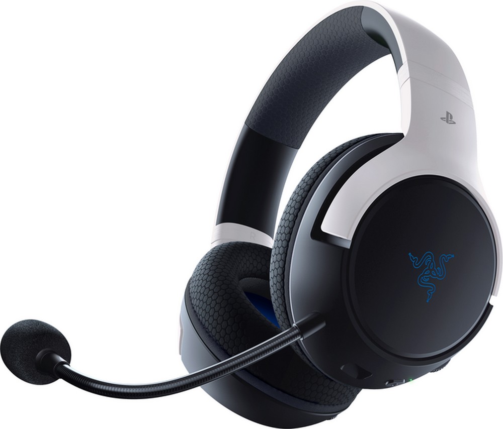 Наушники Razer Kaira HyperSpeed - PlayStation Licensed Белый-черный Беспроводные / Игровой / Белый-черный photo 3