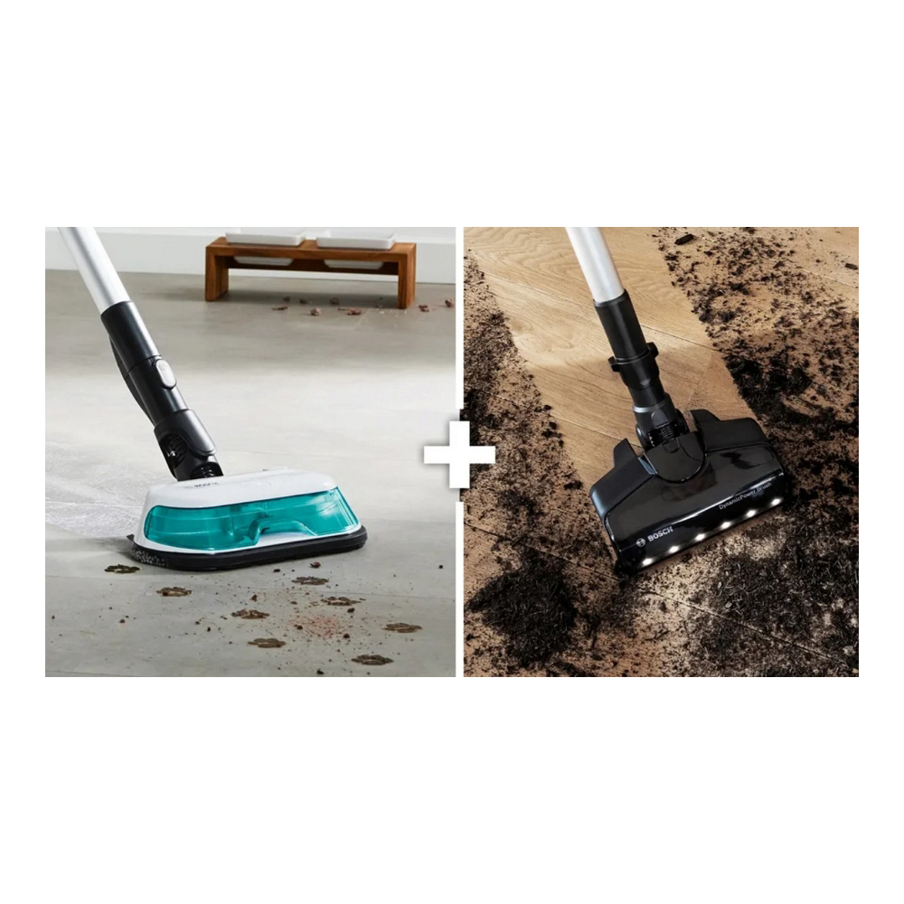 Вертикальный пылесос Bosch BCS71HYG2 / 180Вт / Белый с зеленым photo 6