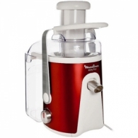 Соковыжималка центробежная Moulinex JU585G3, 1.25 л, 700 Вт, 2 скоростей, Белый с красным thumbnav 1