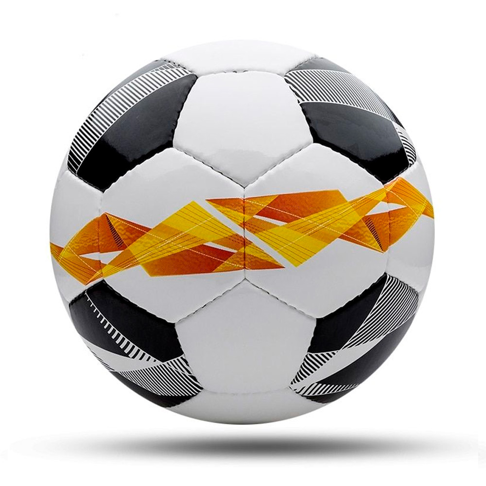 Minge fotbal Molten F5U3400-G9 / Marimea 5 / Alb-oranj-negru photo 2