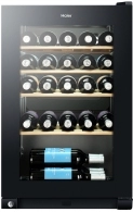 Frigider de vin Haier FWC30GA, 30 sticle, 82 cm, A, Negru