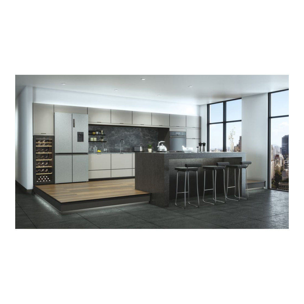 Frigider de vin Haier HWS84GA / 84 sticle / 127 cm / G / Negru photo 9