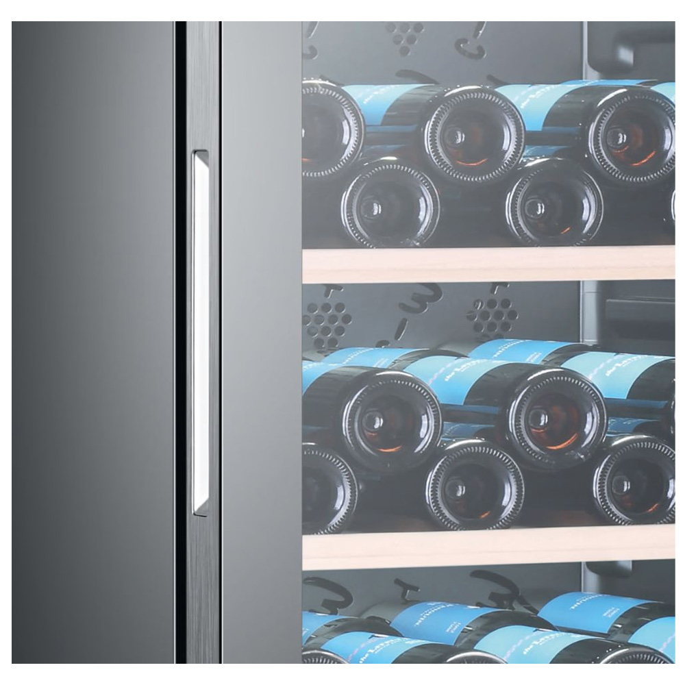 Frigider de vin Haier WS171GA / 166 sticle / 185 cm / G / Negru photo 3