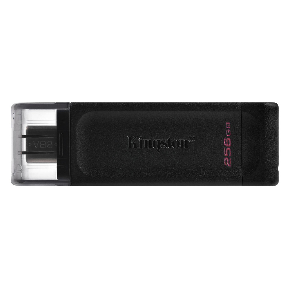USB Flash Kingston DataTraveler 70 256Gb USB C Black photo 1 USB Flash Kingston DataTraveler 70 256Gb USB C Black photo 1