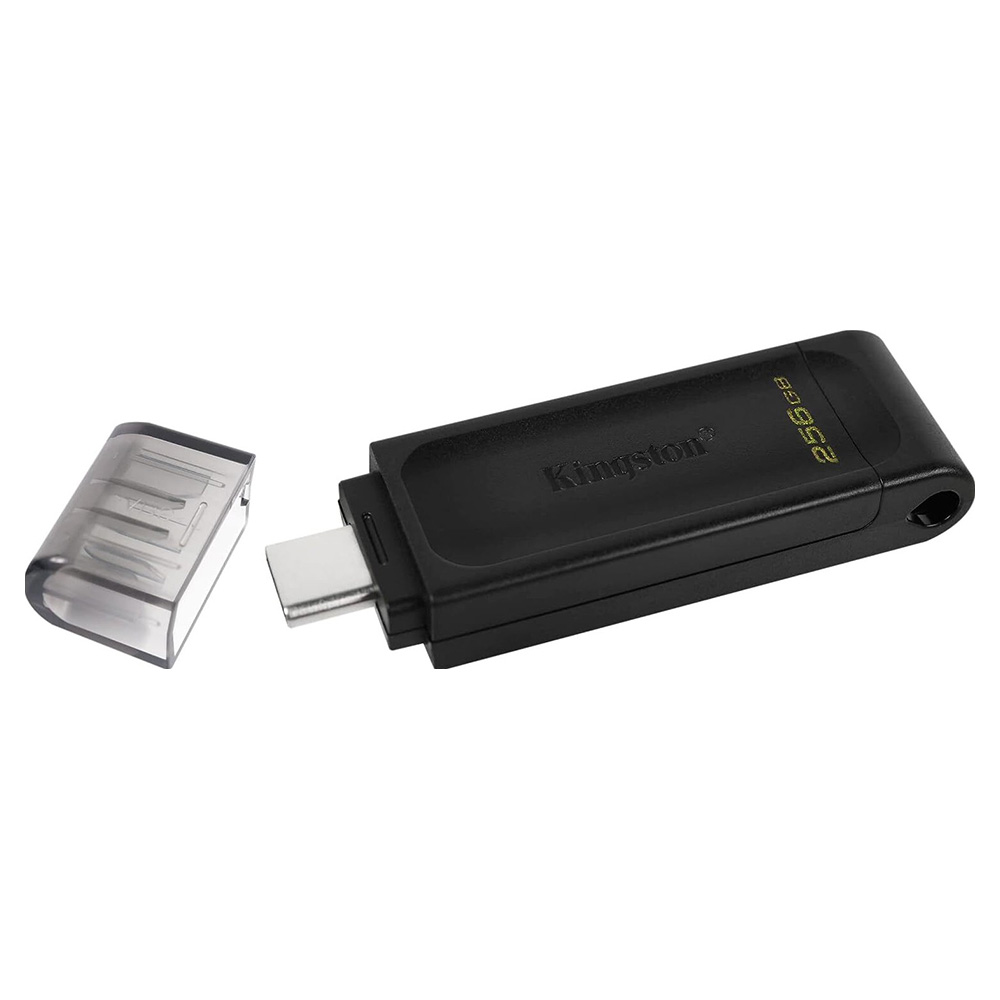 USB Flash Kingston DataTraveler 70 256Gb USB C Black photo 2