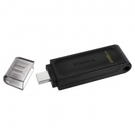 USB Flash Kingston DataTraveler 70 256Gb USB C Black thumbnav 2
