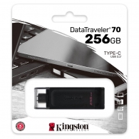 USB Flash Kingston DataTraveler 70 256Gb USB C Black thumbnav 5