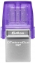 USB Flash Kingston DataTraveler microDuo 3C cu USB-C si USB-A thumbnav 1