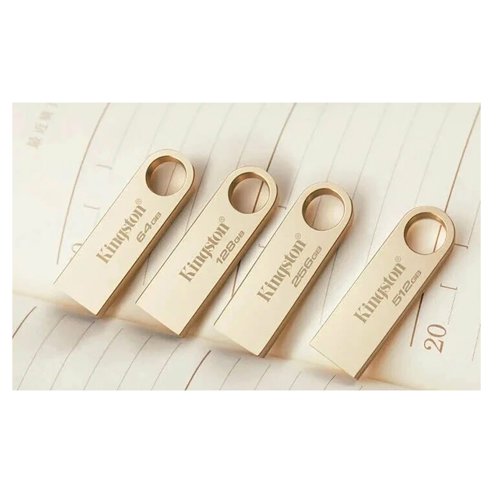 USB Flash Kingston Data Travel SE9 G3 128Gb Gold photo 3