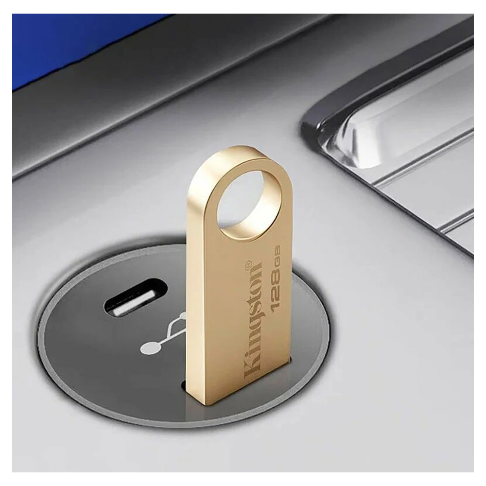 USB Flash Kingston Data Travel SE9 G3 128Gb Gold photo 4