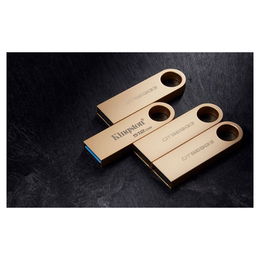 USB Флэш Kingston DataTraveler SE9 G3 256Gb Gold photo 3