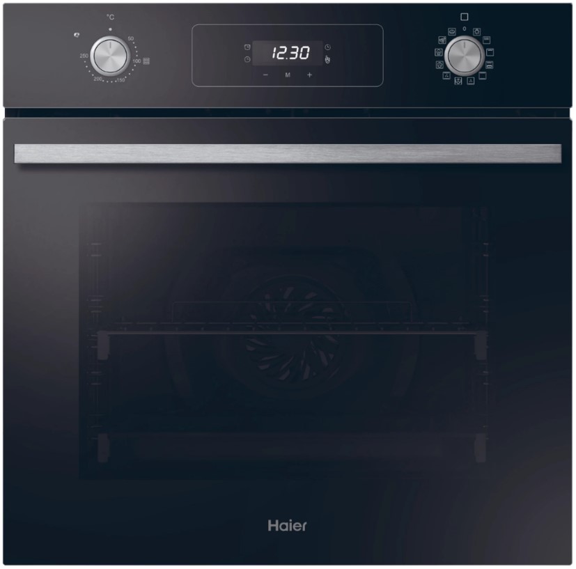 Cuptor electric incorporabil Haier HODP12CTGB / 70 l. / A+ / Negru photo 1