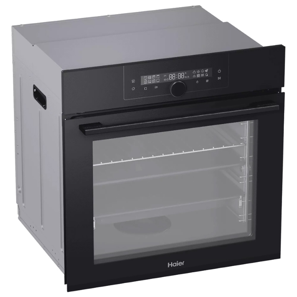 Встраиваемый духовой шкаф Haier HOQ-F6QSN3GB / 72 л. / A++ / Черный photo 2