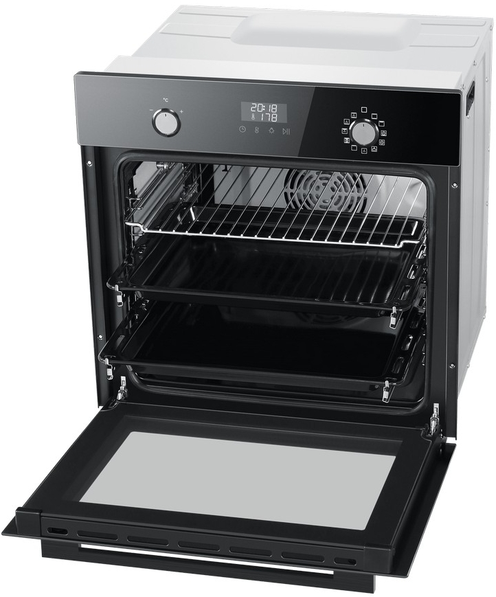 Cuptor electric incorporabil Haier HOXP11CGB / 76 l. / A / Negru photo 2