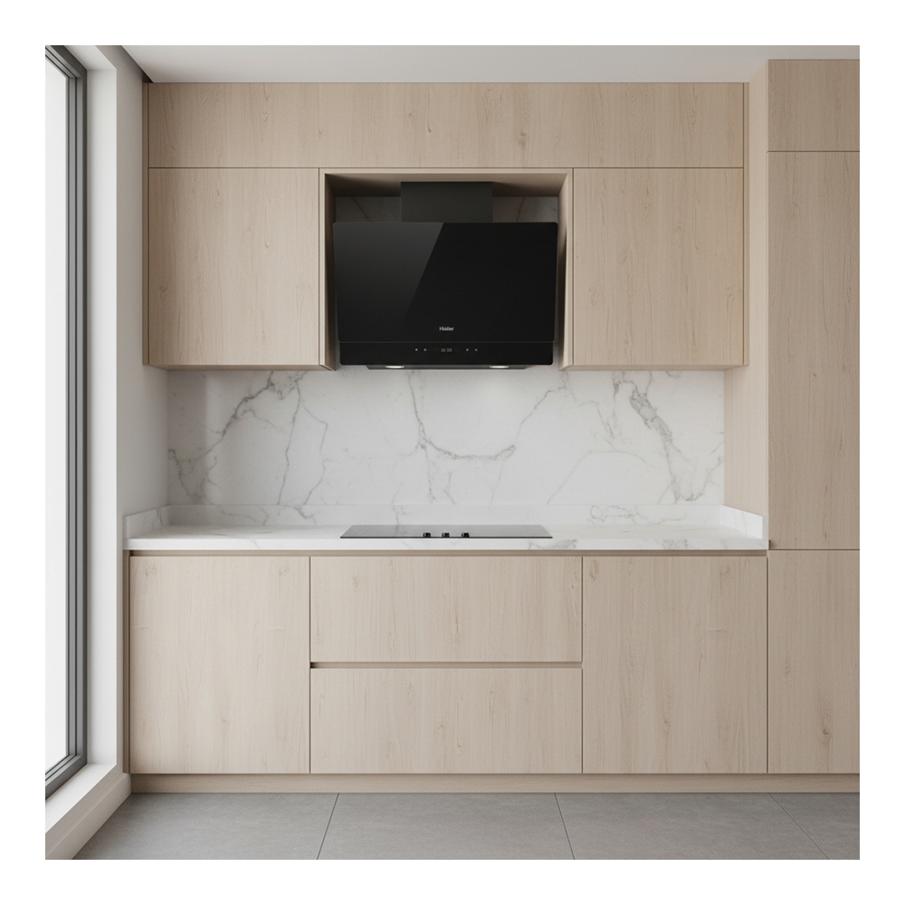 Вытяжка Haier HVXW672GB / Наклонная / До 9 кв.м / Черный photo 7