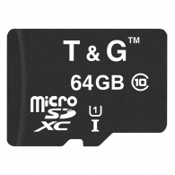 Карта памяти MicroSD+ SD adapter TnG MicroSD64GB thumbnav 2