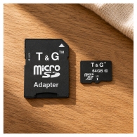 Карта памяти MicroSD+ SD adapter TnG MicroSD64GB thumbnav 6