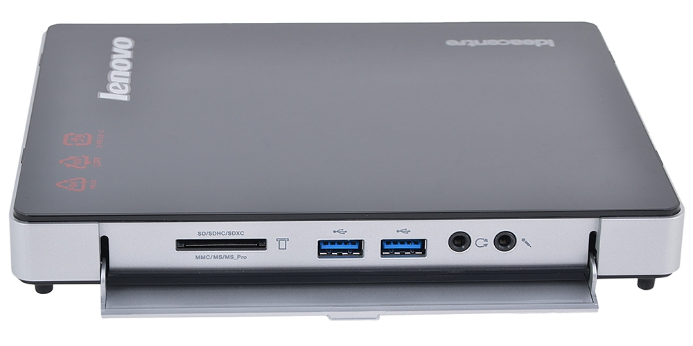 Nettop Lenovo Q190 P 2127U/4Gb/500Gb/MCR/WiFi/black/silver photo 1 Nettop Lenovo Q190 P 2127U/4Gb/500Gb/MCR/WiFi/black/silver photo 1