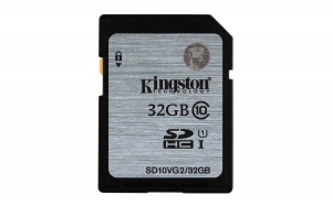 Карта памяти SDHC Kingston SD10VG2/32GB Class10 UHS-1 32GB  thumbnav 1