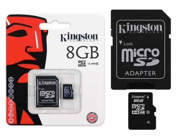 Card de mem-e MicroSD Kingston 8CB micro SDHC Class10 