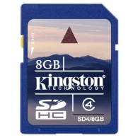 Карта памяти MicroSD Kingston 8GB microSDHC Class4 thumbnav 1