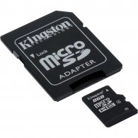 Карта памяти MicroSD Kingston 8GB microSDHC Class4 thumbnav 2