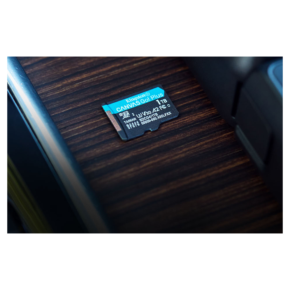 Карта памяти MicroSD Kingston 256GB microSDXC Canvas Go! Plus Gen4 SDCG4/256GB (Class 10 UHS-I U3 (V30) with SD adapter R/W:200/160MB/s) photo 5