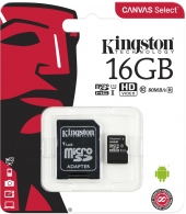 Карта памяти MicroSD Kingston MicroSDHC Canvas Select thumbnav 3