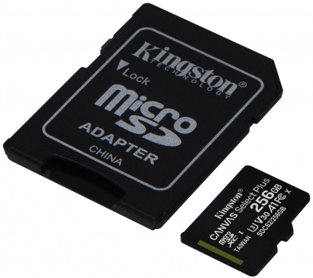 Card de mem-e MicroSD Kingston SDCS2256GB