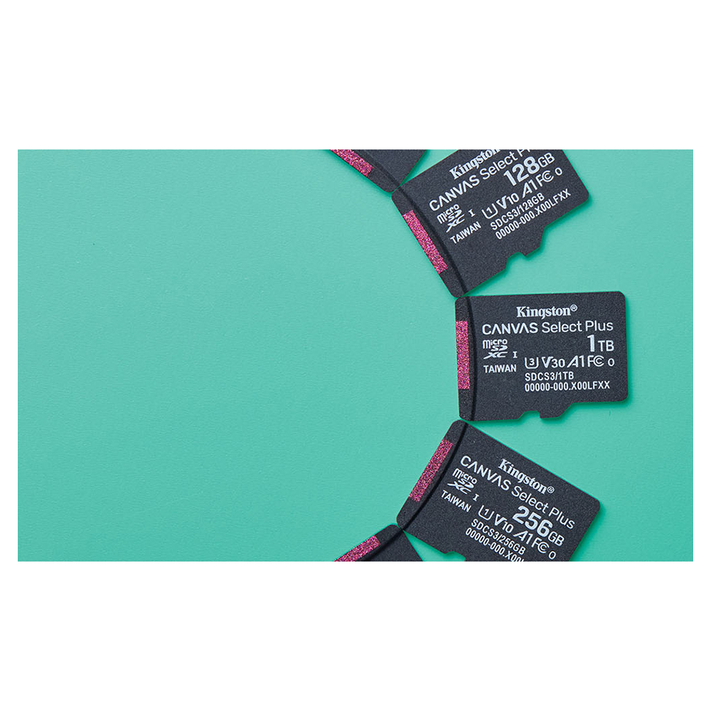 Карта памяти MicroSD Kingston 512GB microSDXC Canvas Select Plus Gen3 (Class 10 A1 UHS-I with SD adapter Up to:150MB/s) photo 6