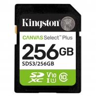 Карта памяти SDXC Kingston Canvas Select Plus Gen3 SDS3 256GB thumbnav 1