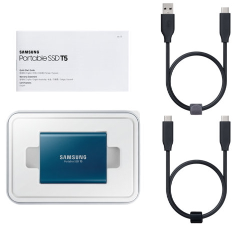 SSD extern  Samsung T5 250 Гб MU-PA250B photo 3