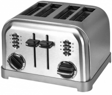 Тостер Cuisinart CPT180E, 4 тоста, 1800 Вт, Серебристый thumbnav 1