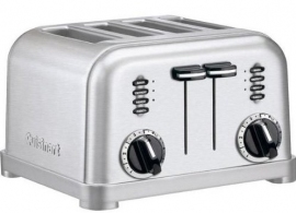 Тостер Cuisinart CPT180E, 4 тоста, 1800 Вт, Серебристый thumbnav 2