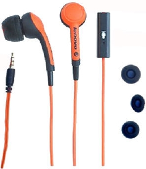 Наушники Lenovo Оранжевый / / Оранжевый photo 1