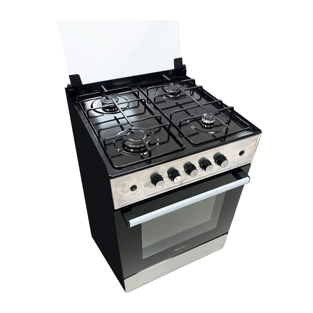Aragaz pe gaz Eurolux MTB-6040-GG / 4 arzatoare / 60 cm / Negru photo 2