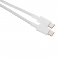 Cablu USB Type-C - USB Type-C Xiaomi 6A Braided 2m White (BHR087AGL) thumbnav 1