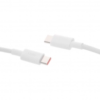 Cablu USB Type-C - USB Type-C Xiaomi 6A Braided 2m White (BHR087AGL) thumbnav 3