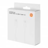 Cablu USB Type-C - USB Type-C Xiaomi 6A Braided 2m White (BHR087AGL) thumbnav 6