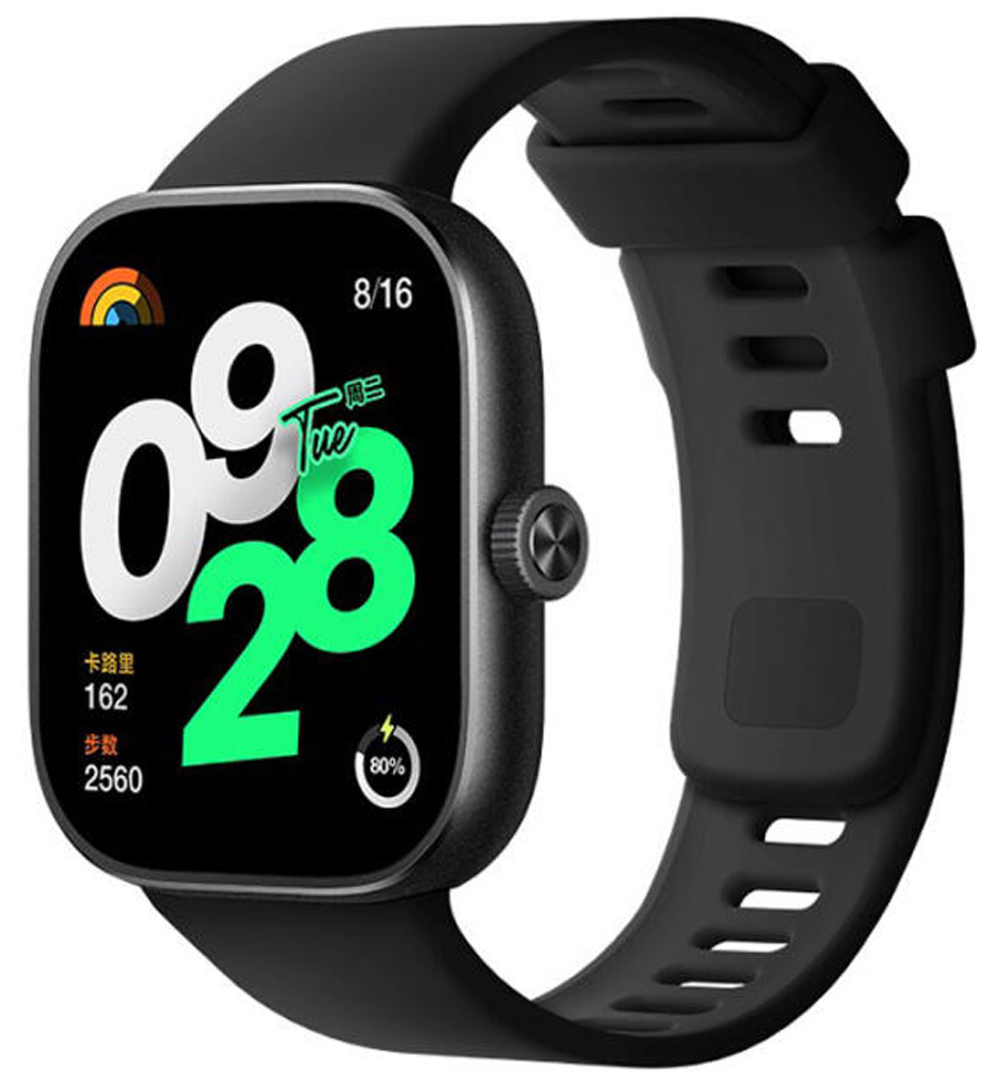Смарт часы Xiaomi Redmi Watch 4 Obsidian Black (51494) 1.97 photo 1
