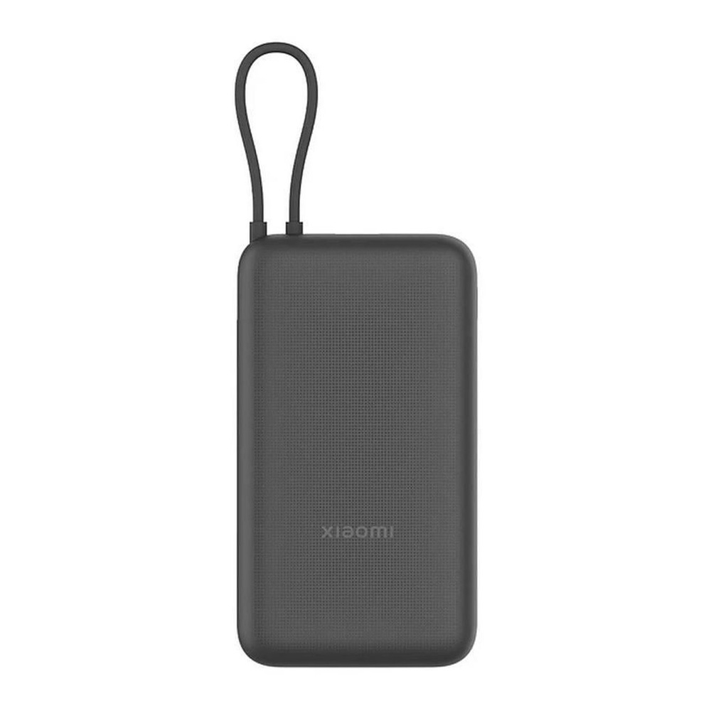 Внешний аккумулятор Xiaomi 20000mAh (Integrated Cable) GL Dark Gray (61828) photo 2