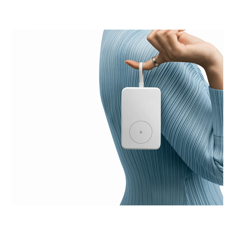 Внешний аккумулятор Xiaomi 33W Magnetic Power Bank10000mAh (Integrated Cable) White (62336) photo 6