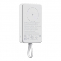 Внешний аккумулятор Xiaomi 33W Magnetic Power Bank10000mAh (Integrated Cable) White (62336) thumbnav 2