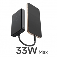 Внешний аккумулятор Xiaomi 33W Magnetic Power Bank10000mAh (Integrated Cable)  Gray  (62337) thumbnav 5