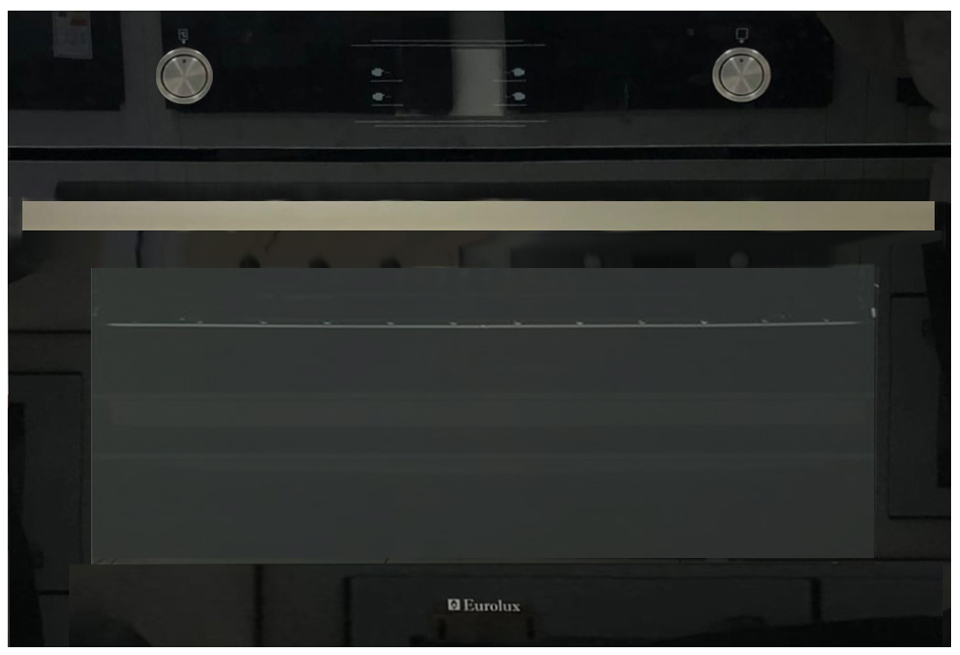Встраиваемый духовой шкаф Eurolux OVE-910ETBKGL / 110 л. / A  photo 1