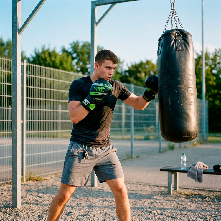 Manusi pentru box Green Hill TEK7 photo 4