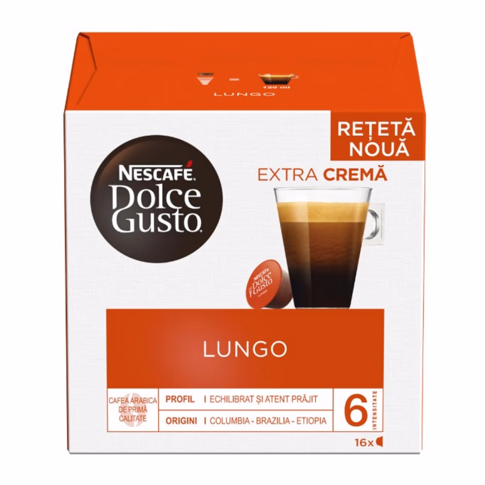Cafea Nescafe Caffe Lungo 